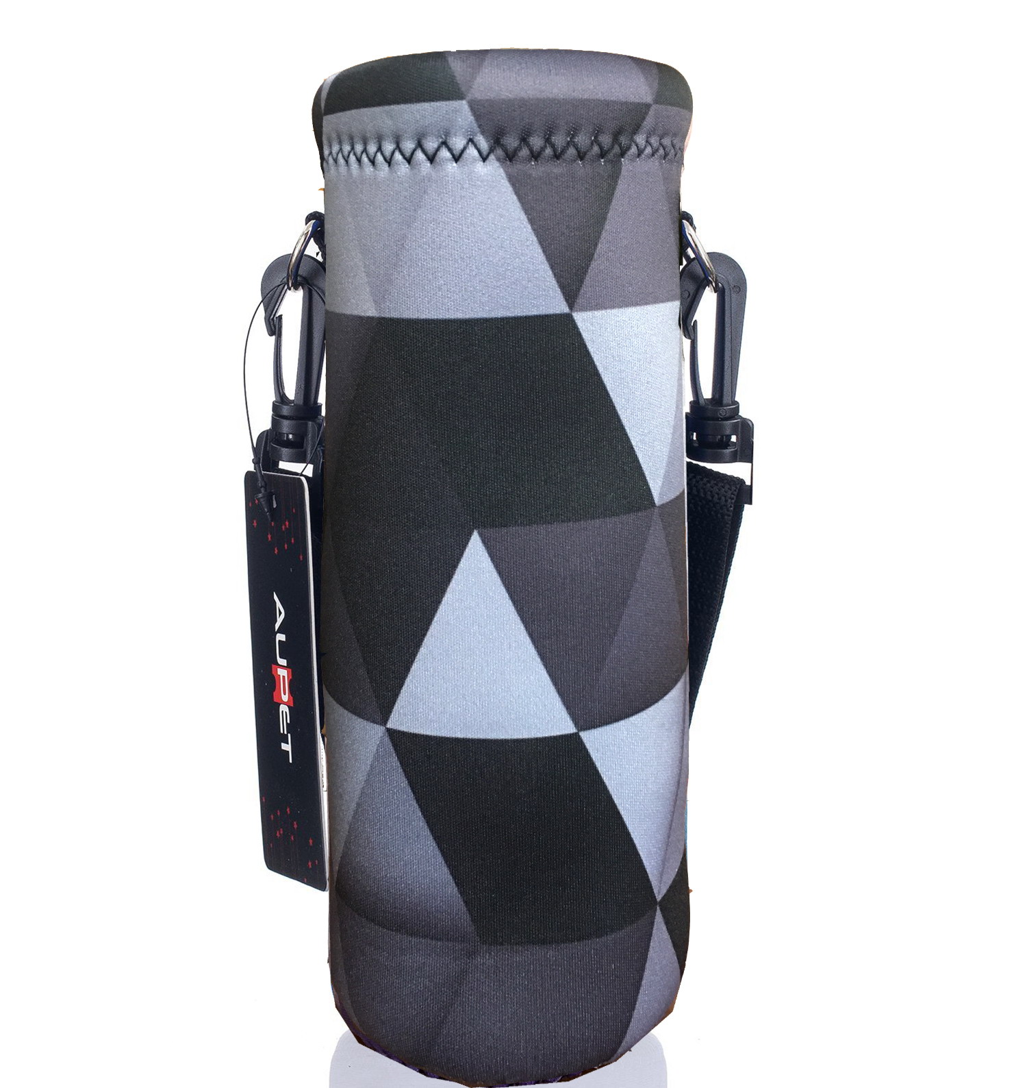 AUPET Water Bottle Carrier,Insulated Neoprene Water bottle Holder Bag Case Pouch Cover 1000ML or 750ML,Adjustable Shoulder Strap