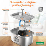 Bebedouro automático para cães e gatos