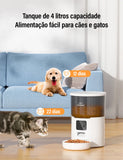 Alimentador automático para cães e gatos